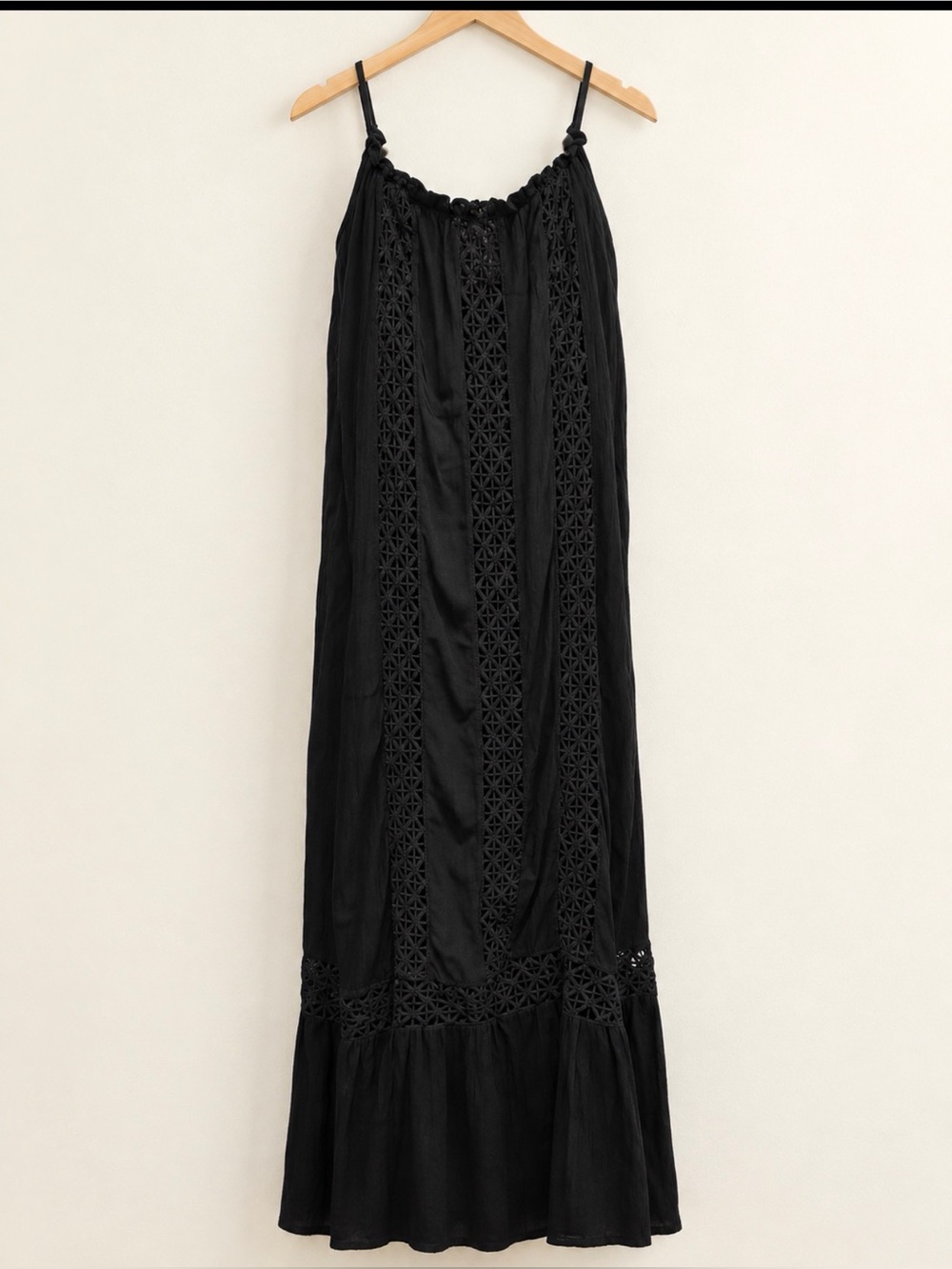 Karen Kane XS black spaghetti strap dress